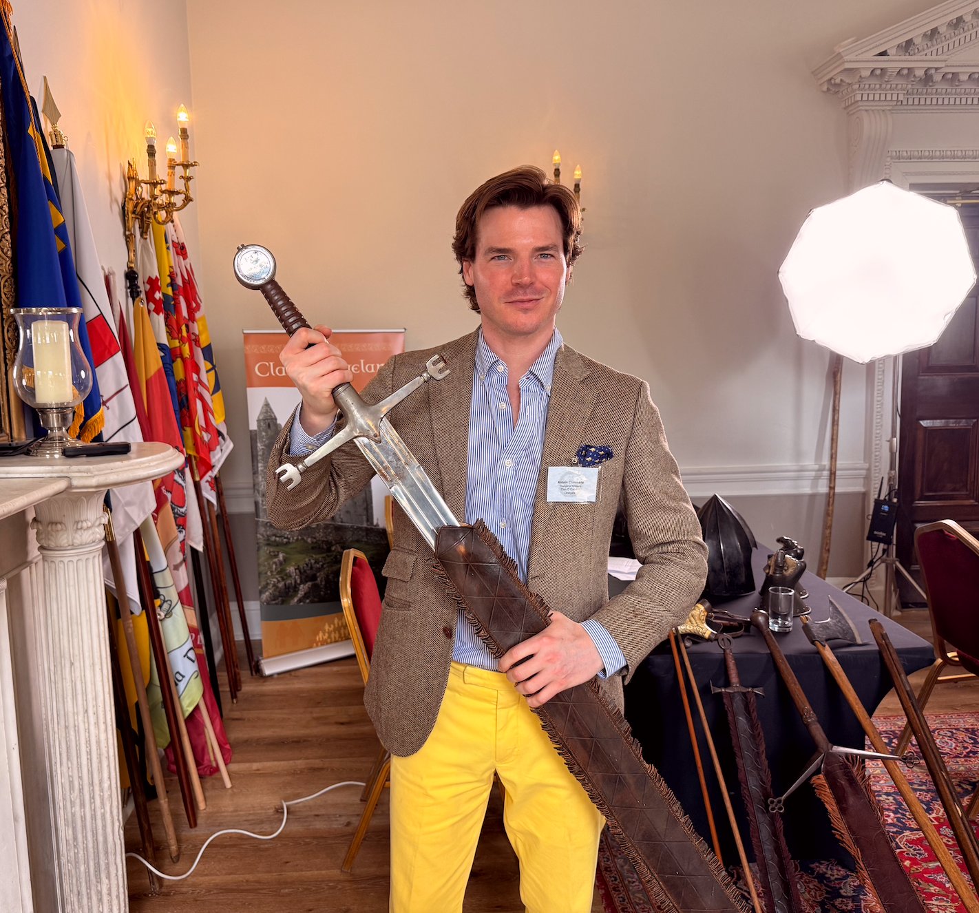 Antoin Commane, Clan Tanist, at Clans of Ireland