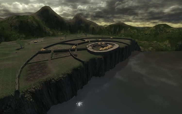 3D remodel of Cahercommane — ancestral capital of the Chiefdom of Tulach Commáin